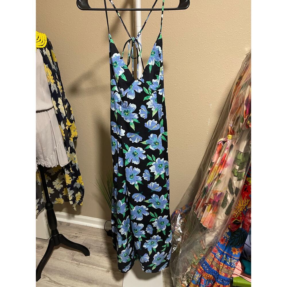 Free People Women's Finer Things Floral Midi Dress - Picture 5 of 7